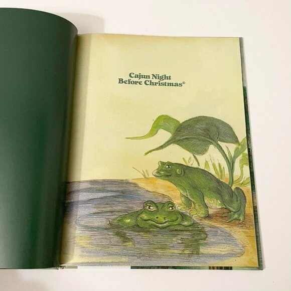 2007 Cajun Night Before Christmas Hardcover Book By Trosclair Pelican - Picture 11 of 16